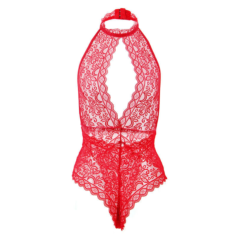 SUBBLIME - 953874 BODY COPPA APERTA ROSSO S/M Subblime Bodystockings