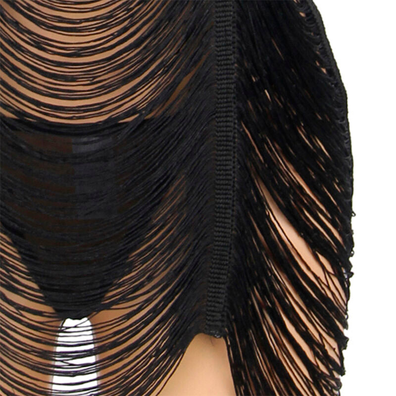 SUBBLIME - 954222 ABITO CON SPALLINE + PERIZOMA NERO S/M Subblime Sets