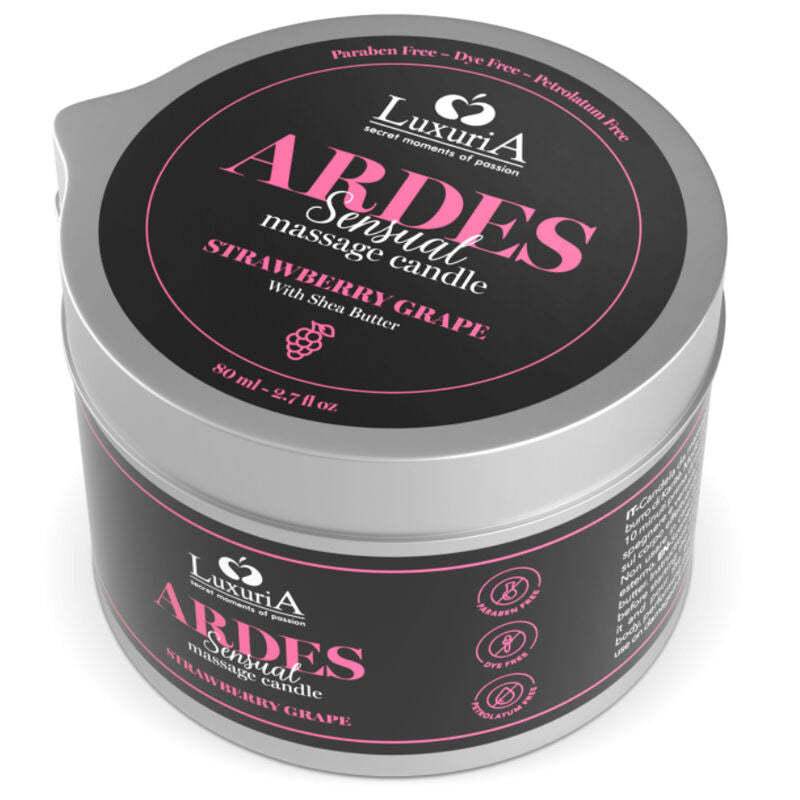 INTIMATELINE LUXURIA - CANDELA DA MASSAGGIO ALL'UVA Intimateline