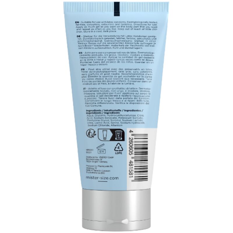 MISTER SIZE - LUBRIFICANTE BIO 100 ML Mister Size