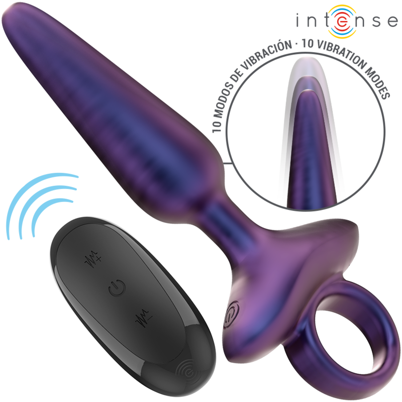 INTENSE - MARLON VIBRANTE ANAL PLUG MODELLO 4 TELECOMANDO Intense Anal Toys