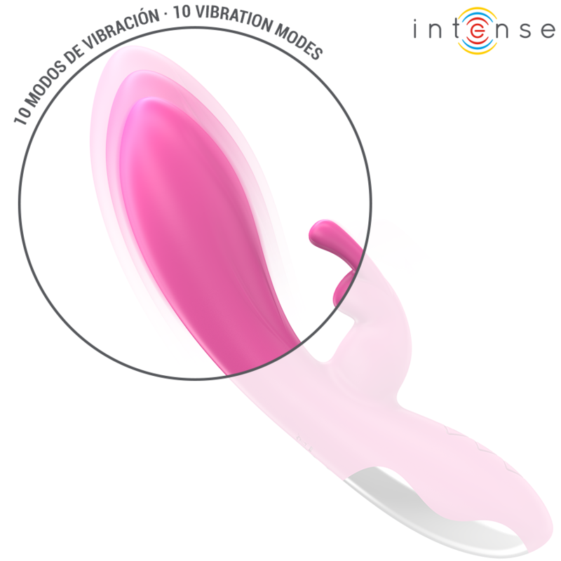 INTENSE - VIBRATORE RANDALL RABBIT 10 VIBRAZIONI ROSA Intense Fun