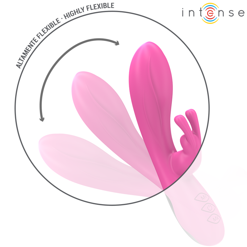 INTENSE - VIBRATORE RANDALL RABBIT 10 VIBRAZIONI ROSA Intense Fun