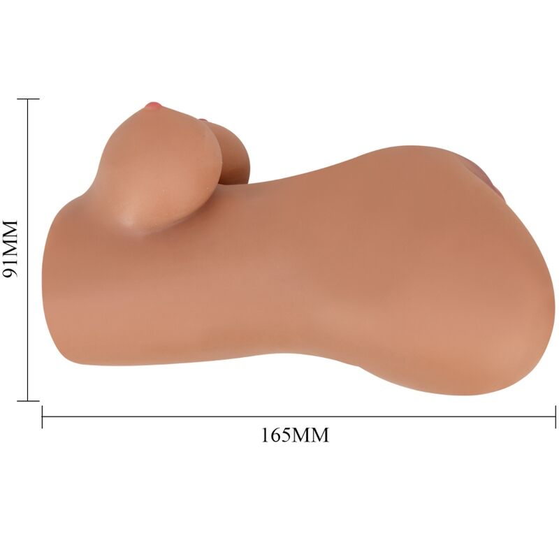 CRAZY BULL - HANNAH DOPPIO MASTURBATORE VAGINA E ANO REALISTICO MULATTO Crazy Bull