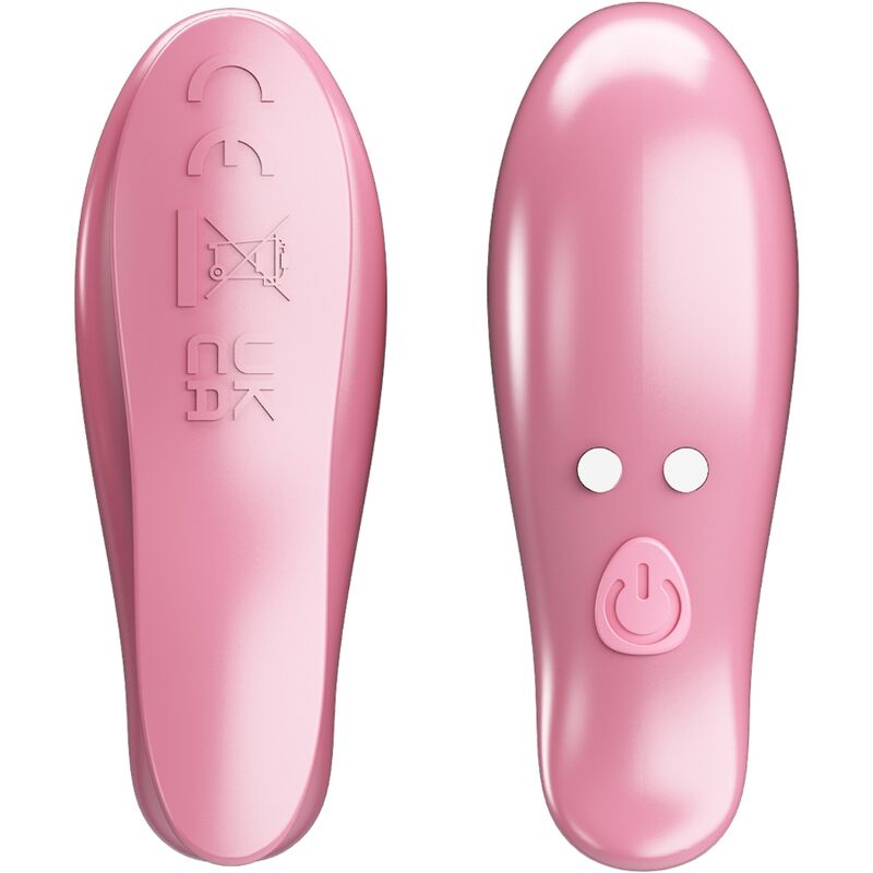 PRETTY LOVE - MORSETTI PER CAPEZZOLI CAILEY 10 VIBRAZIONI TELECOMANDO ROSA Pretty Love