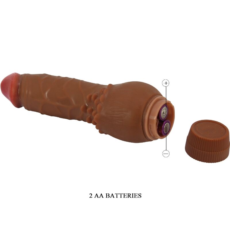 BAILE - BARBARA VIBRATORE REALISTICO 19,5 CM MULATTO Baile