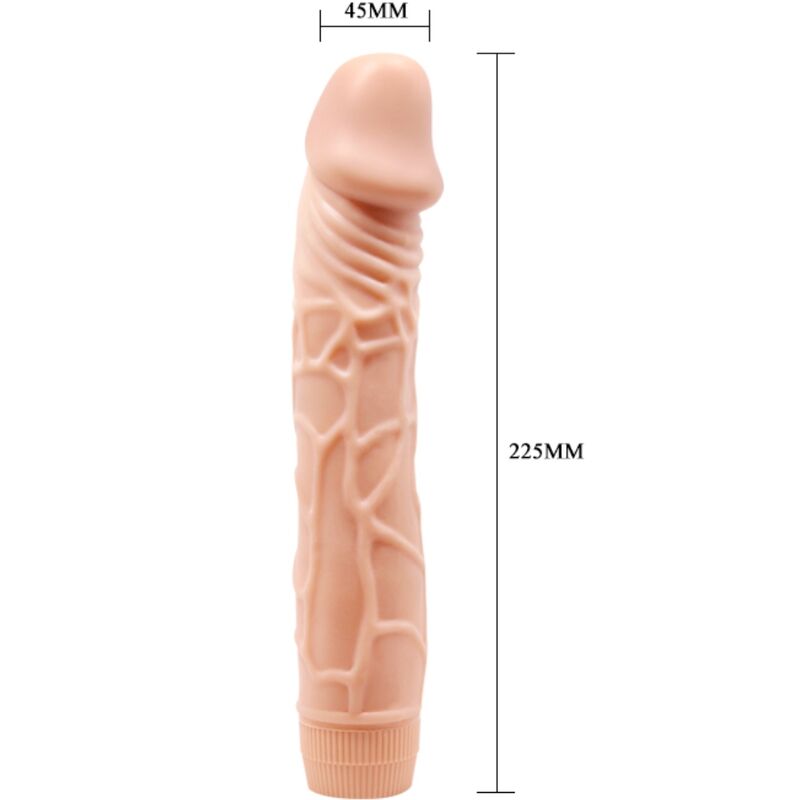 BAILE - BOB VIBRATORE REALISTICO 22,5 CM CARNE Baile