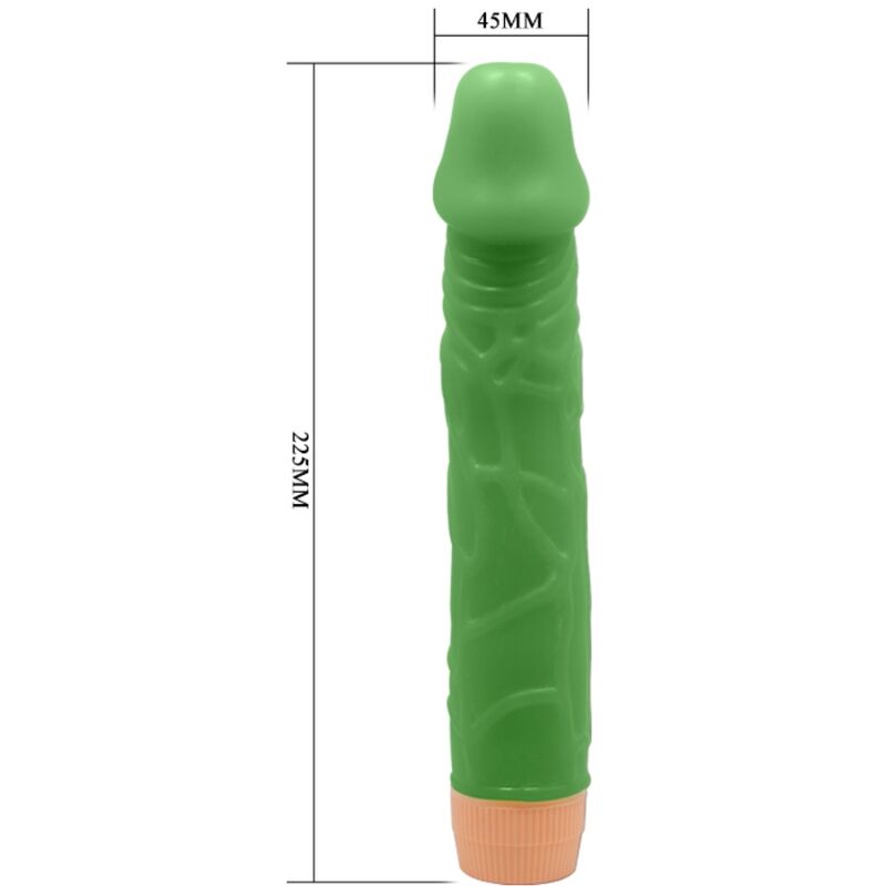 BAILE - BILL VIBRATORE REALISTICO 22,5 CM VERDE Baile
