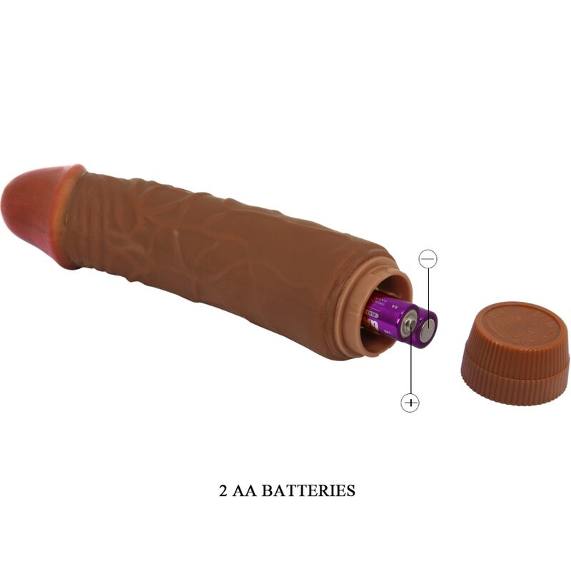 BAILE - JEFF VIBRATORE REALISTICO 19,5 CM MULATTO Baile