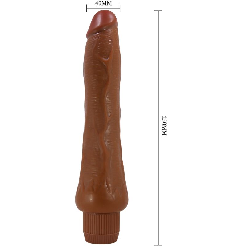 BAILE - DRYAD VIBRATORE REALISTICO 25 CM MULATTO Baile