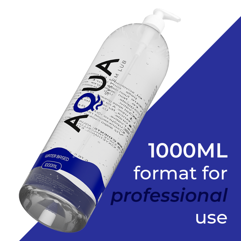 AQUA QUALITY - LUBRIFICANTE A BASE ACQUA 1000 ML Aqua Quality