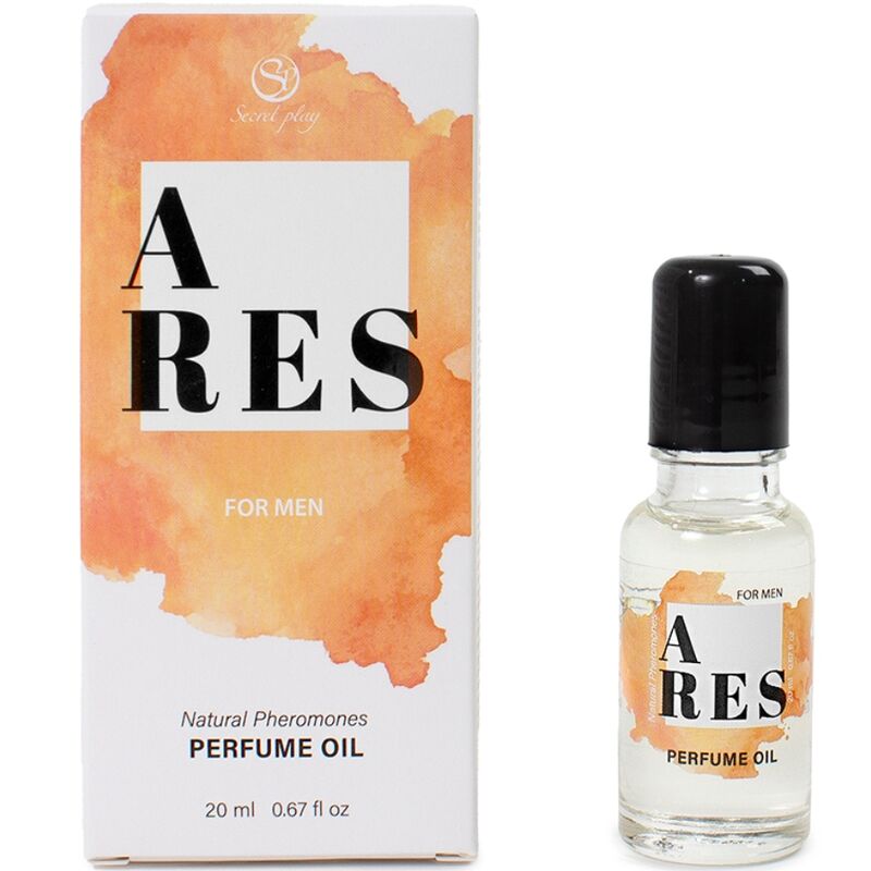 SECRETPLAY - ARES PROFUMO NATURALE FEROMONI IN OLIO PER UOMO 20 ML Secretplay Cosmetic