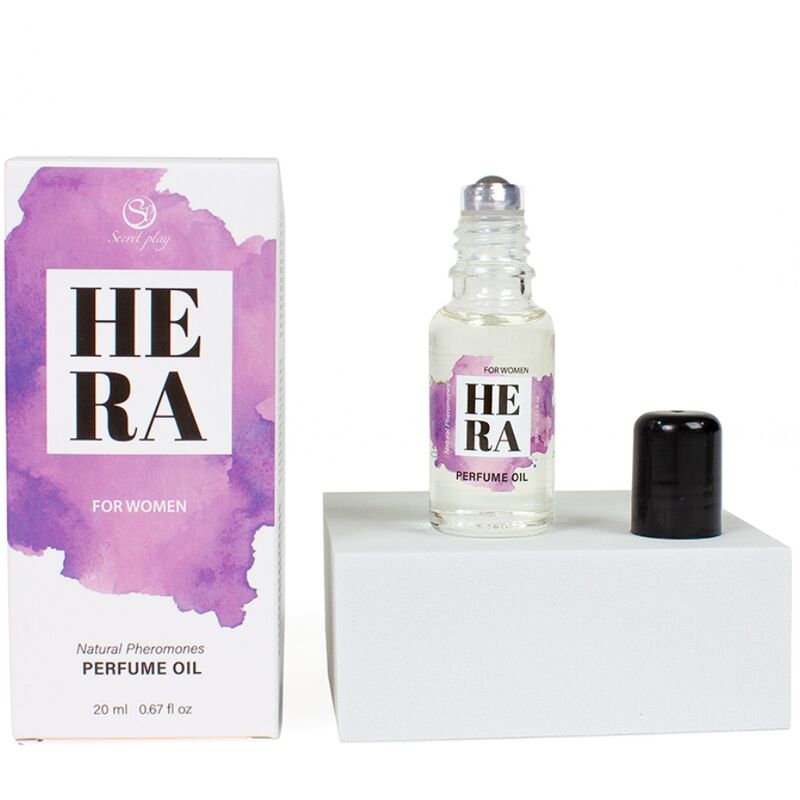 SECRETPLAY - HERA PROFUMO NATURALE FEROMONI IN OLIO PER DONNA 20 ML Secretplay Cosmetic