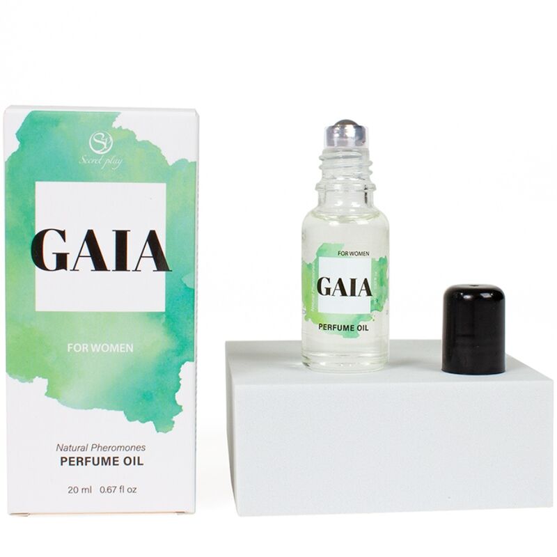 SECRETPLAY - GAIA PROFUMO NATURALE FEROMONI IN OLIO PER DONNA 20 ML Secretplay Cosmetic