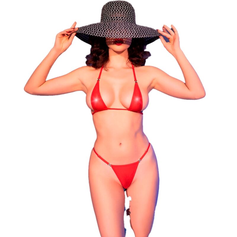 CHILIROSE - CR 4840 MICRO BIKINI ROSSO S/M Chilirose Summer