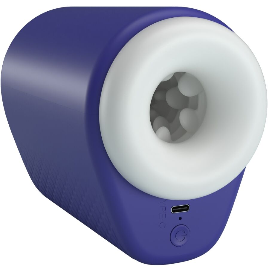 PRETTY LOVE - DJ LADY MASTURBATORE MASCHILE CON VIBRAZIONE 5 IMPOSTAZIONI VIOLA Pretty Love Male