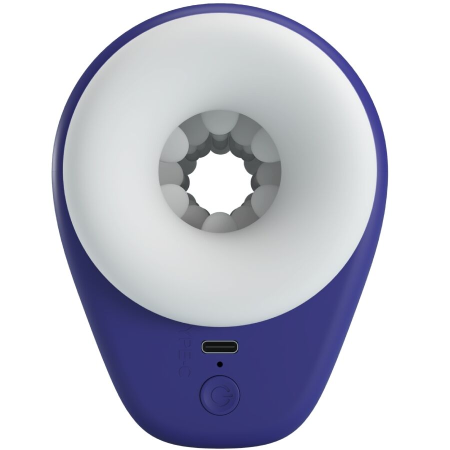 PRETTY LOVE - DJ LADY MASTURBATORE MASCHILE CON VIBRAZIONE 5 IMPOSTAZIONI VIOLA Pretty Love Male