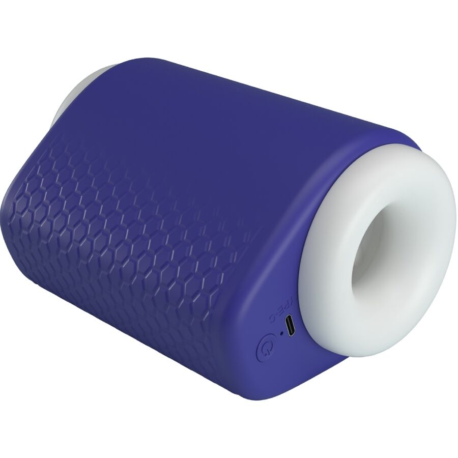 PRETTY LOVE - DJ LADY MASTURBATORE MASCHILE CON VIBRAZIONE 5 IMPOSTAZIONI VIOLA Pretty Love Male