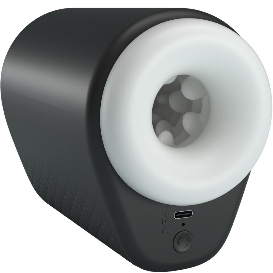 PRETTY LOVE - DJ GIRL MASTURBATORE MASCHILE CON VIBRAZIONE 5 IMPOSTAZIONI NEGRO Pretty Love Male