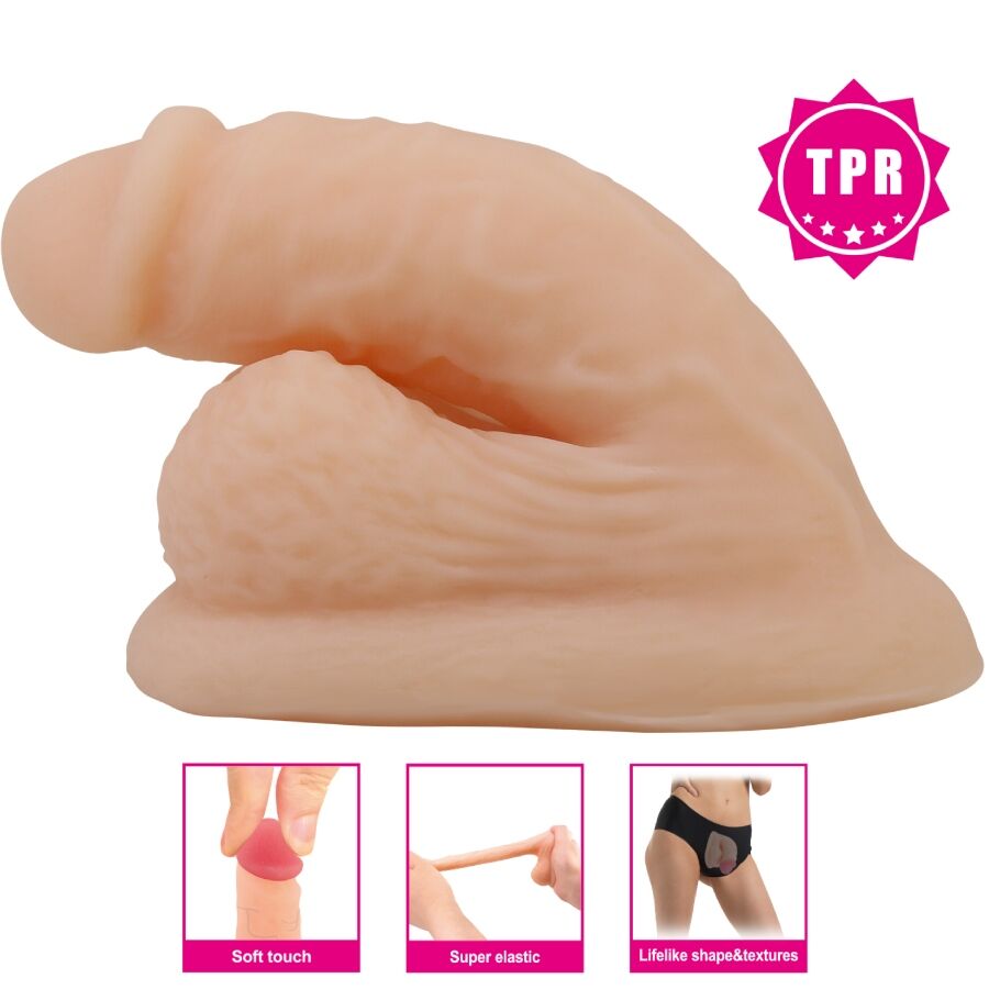 PRETTY LOVE - WILDON DILDO ULTRA REALISTICO ED ELASTICO 10 CM NATURALE Pretty Love