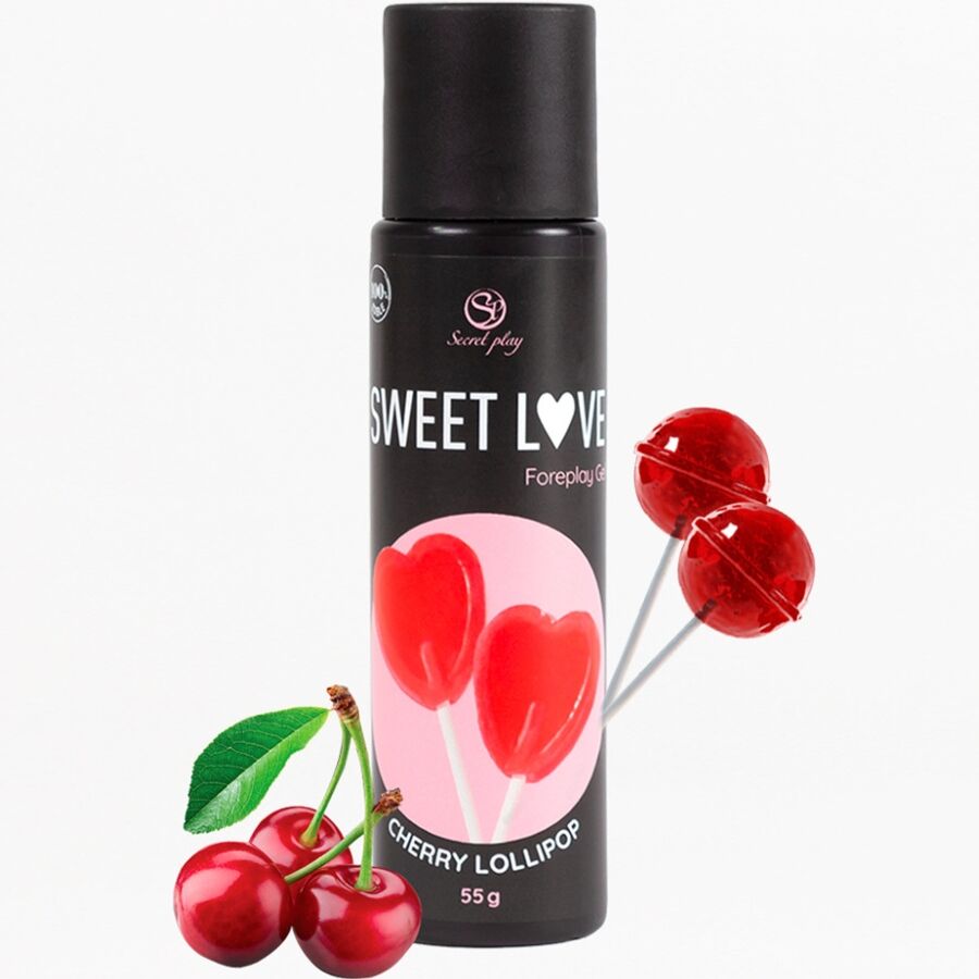SECRETPLAY - GEL LECCA LECCA ALLA CILIEGIA DOLCE AMORE 60 ML Secretplay Cosmetic