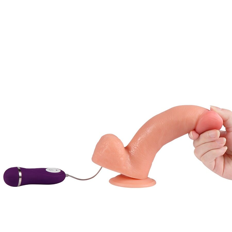 SHEQU - ADAM DILDO VIBRATORE CON TELECOMANDO 21 CM Shequ
