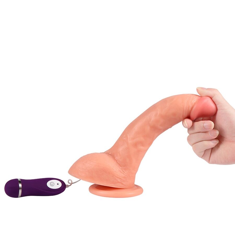 SHEQU - DILDO VIBRANTE BESTIA CON TELECOMANDO 24,5 CM Shequ