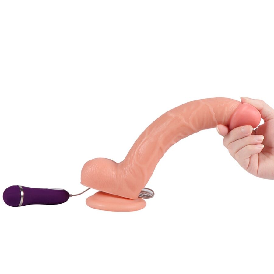 SHEQU - DILDO VIBRANTE OPTIMUS CON TELECOMANDO 28 CM Shequ