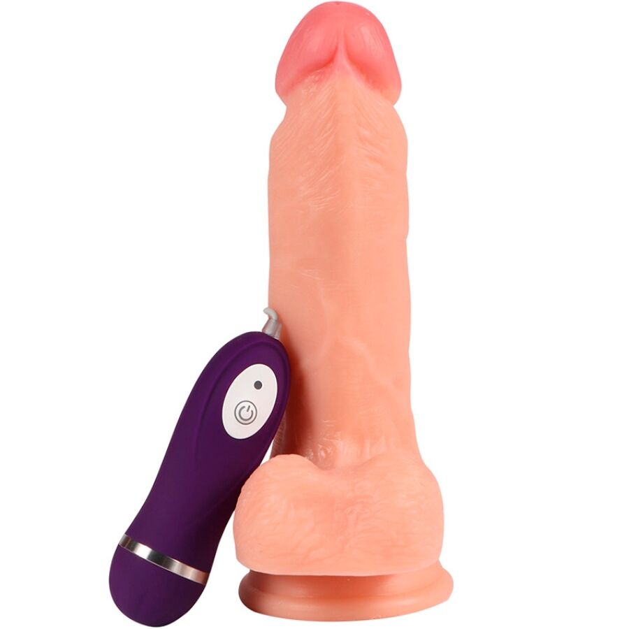 SHEQU - DILDO VIBRATORE IRON DRAGON CON TELECOMANDO 17,5 CM Shequ