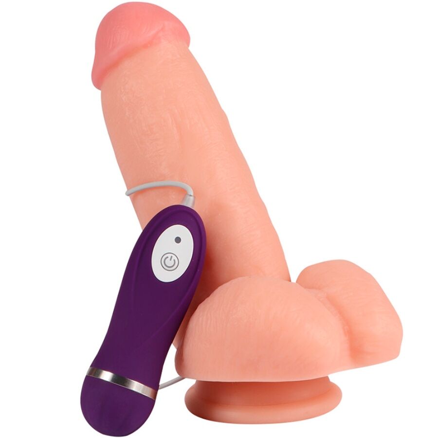 SHEQU - DILDO VIBRATORE AQUILA ROSSA CON TELECOMANDO 17 CM Shequ