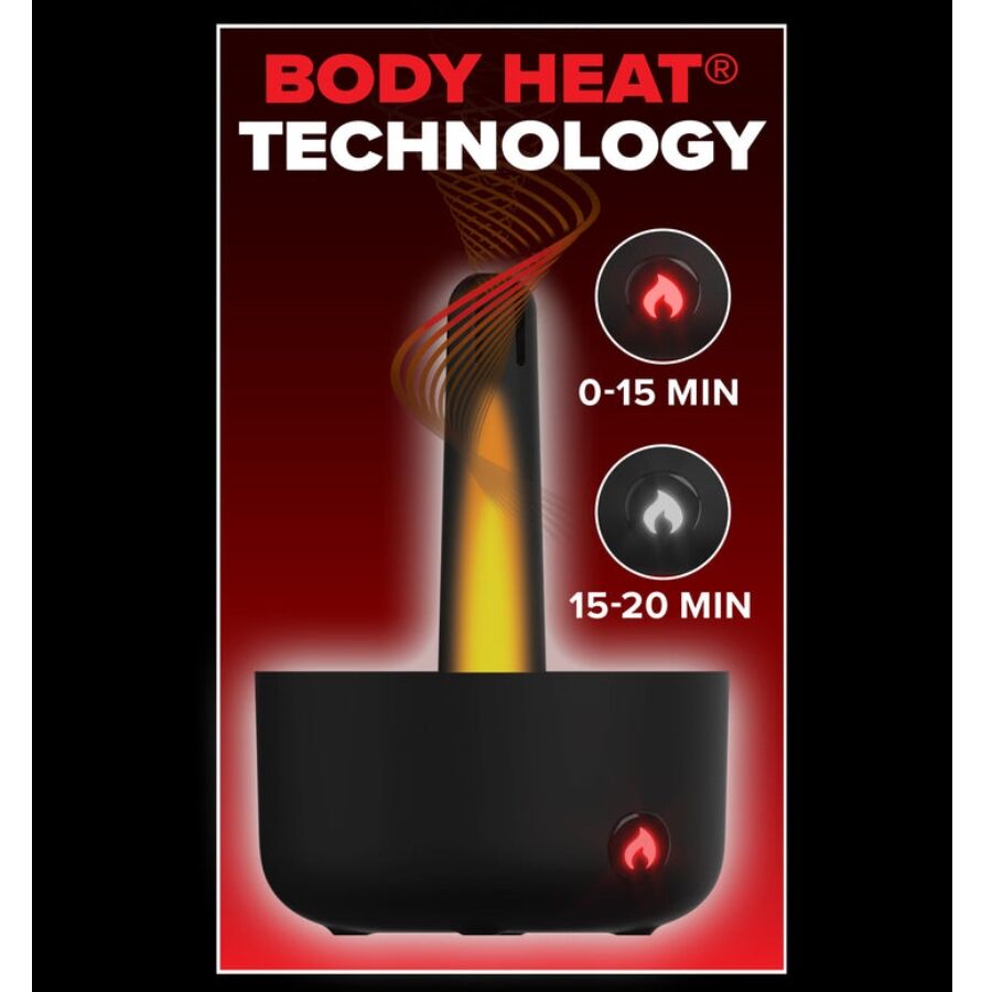 PDX ELITE - MASTURBATORE AUTOMATICO MILK ME HOTTER CON VIBRAZIONE A SPINTA E EFFETTO CALORE Pdx Elite