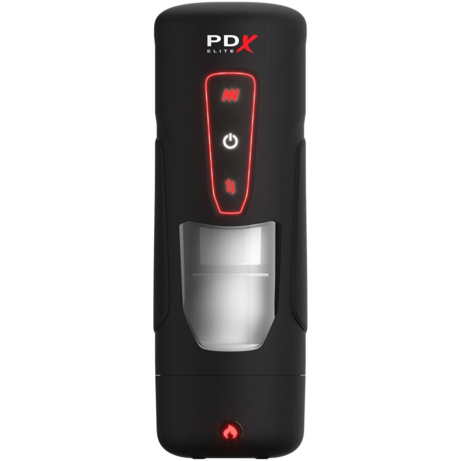 PDX ELITE - MASTURBATORE AUTOMATICO MILK ME HOTTER CON VIBRAZIONE A SPINTA E EFFETTO CALORE Pdx Elite