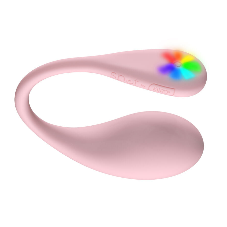 KIIROO - SPOT KISS ME VIBRATORE A FORMA DI U ROSA Kiiroo