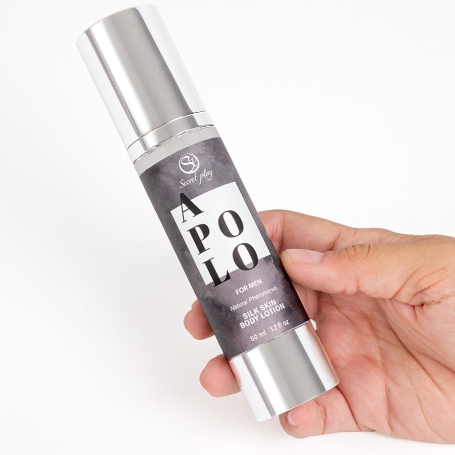 SECRETPLAY - APOLO SILK LOZIONE PER LA PELLE PER UOMO 50 ML Secretplay Cosmetic