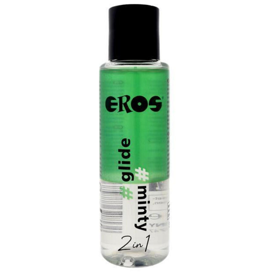 EROS - "2 IN 1"GLIDE MINTY LUBRIFICANTE A BASE DI SILICONE 100 ML Eros Classic Line