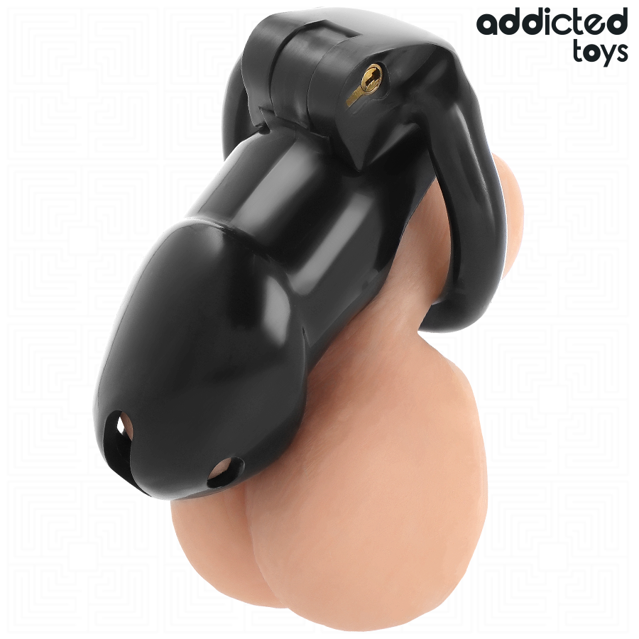 ADDICTED TOYS LOCKED - MINDNIGHT CELL GABBIA PER PENE TAGLIA L Addicted Toys Locked