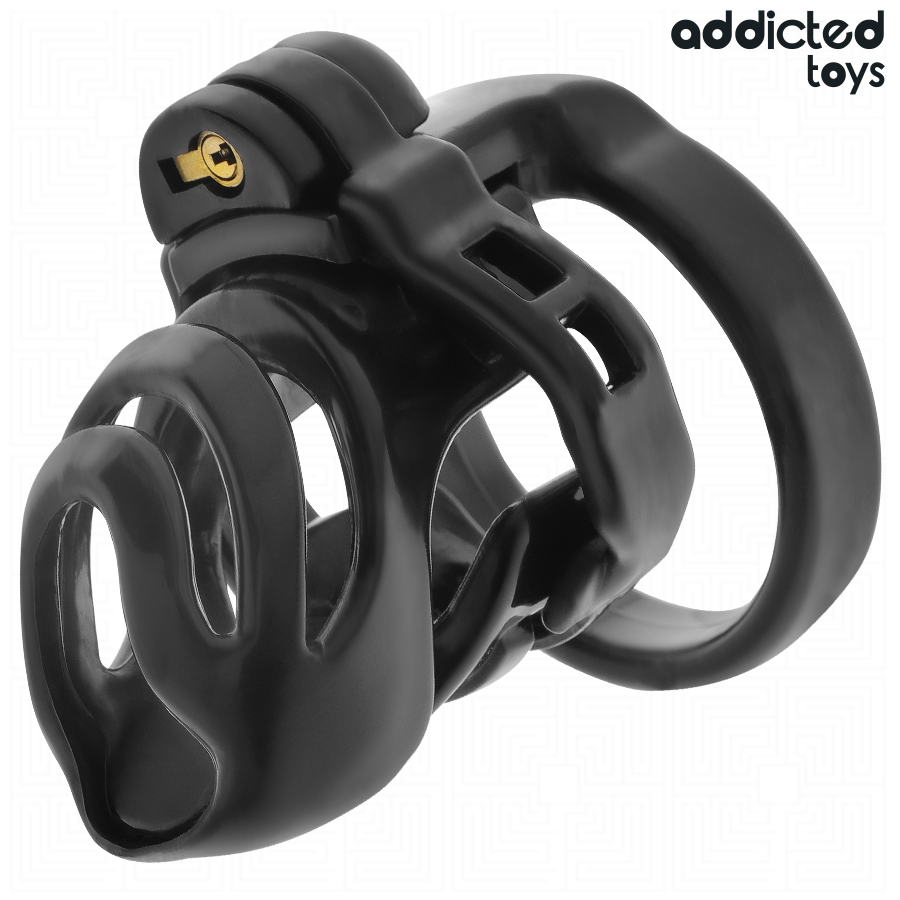 ADDICTED TOYS LOCKED - GABBIA PER PENE CON BLOCCAGGIO ETERNO 9 CM Addicted Toys Locked