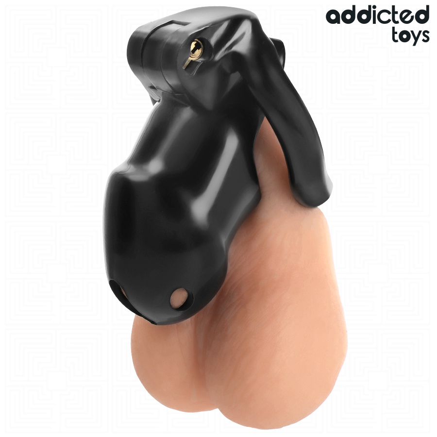 ADDICTED TOYS LOCKED - MINDNIGHT CELL GABBIA PER PENE TAGLIA M Addicted Toys Locked