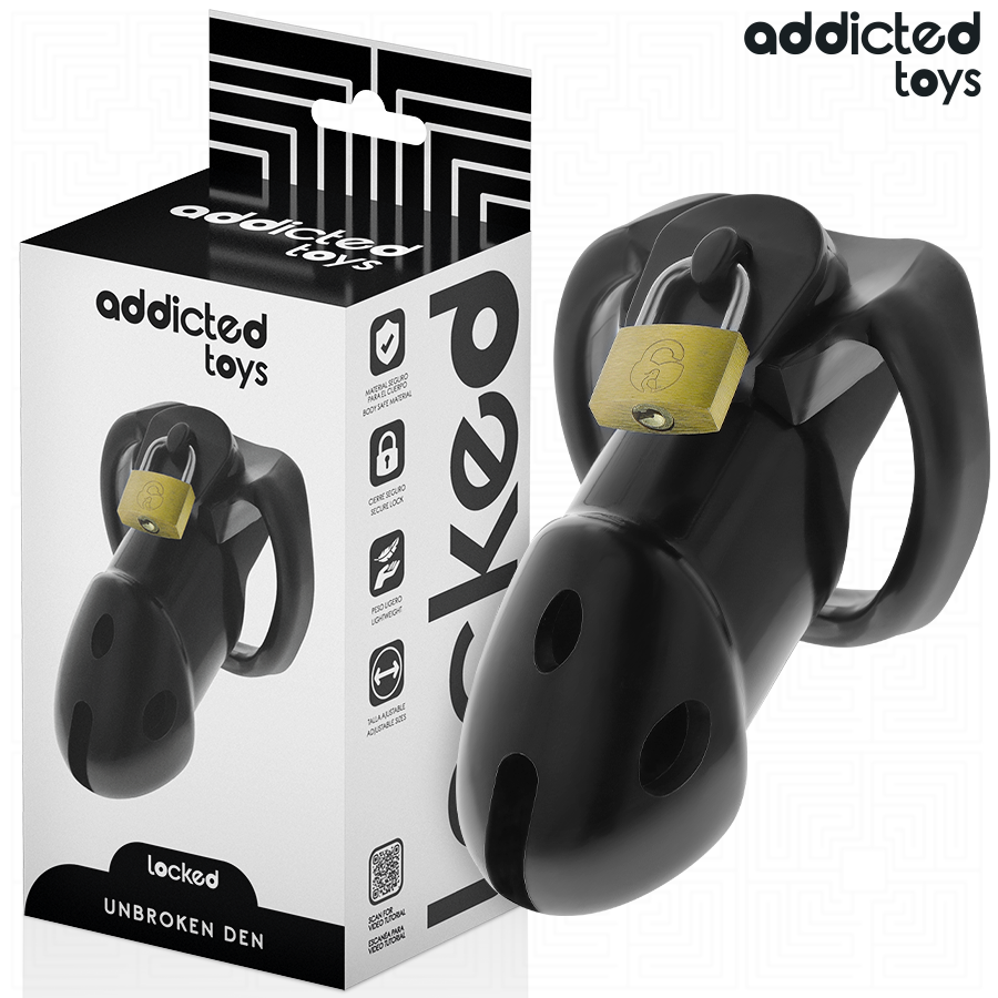 ADDICTED TOYS LOCKED - GABBIA PER PENE DEN NON ROTTURA 9,8 CM Addicted Toys Locked