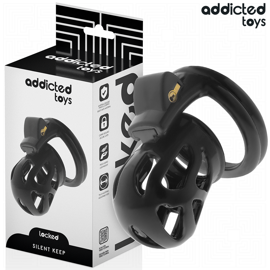 ADDICTED TOYS LOCKED - GABBIA PER PENE SILENZIOSA 7,5 CM Addicted Toys Locked