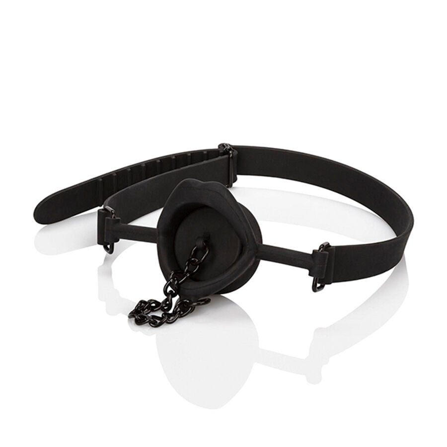 CALEXOTICS - SCANDAL BAFFO CON TAPPO IN SILICONE NERO Calexotics