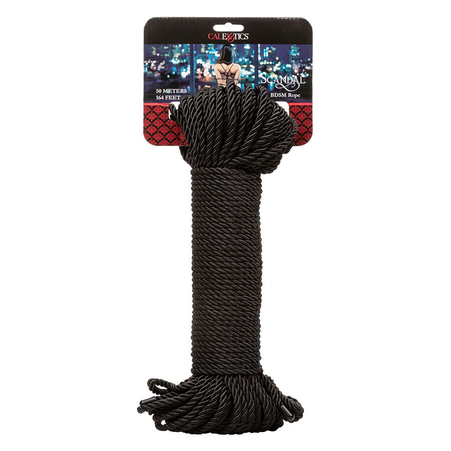 CALEXOTICS - SCANDAL CORDA NERA BDSM 50 M Calexotics