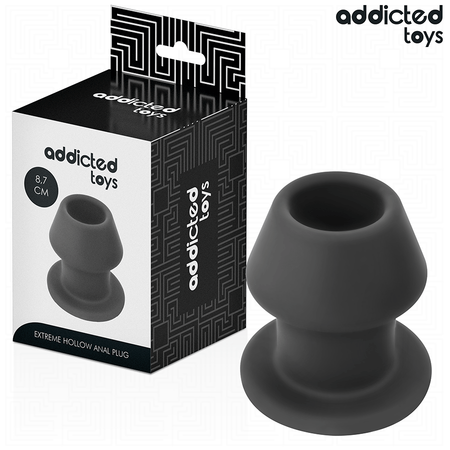 ADDICTED TOYS - EXTREME HOLLOW ANAL PLUG TAGLIA M 8,7 CM Addicted Toys