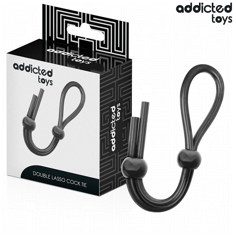 ADDICTED TOYS - CORDA IN SILICONE PER IL PENE A DOPPIO ANELLO Addicted Toys