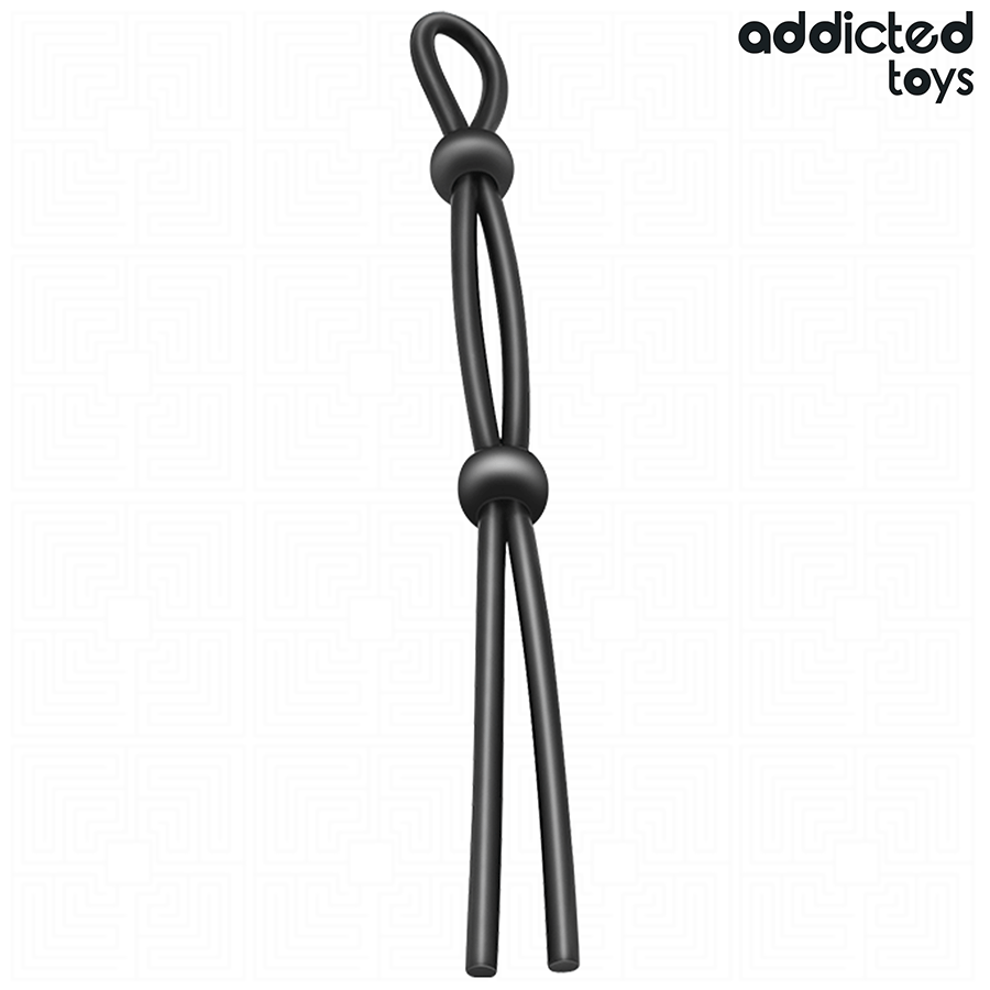 ADDICTED TOYS - CORDA IN SILICONE PER IL PENE A DOPPIO ANELLO Addicted Toys