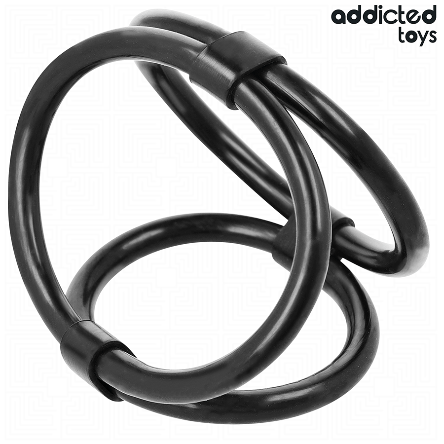 ADDICTED TOYS - ANELLO PER PENE TRIPLO Addicted Toys