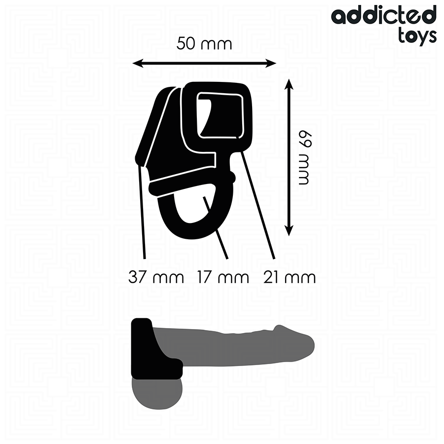 ADDICTED TOYS - ANELLO PER GABBIA PER PENE Addicted Toys