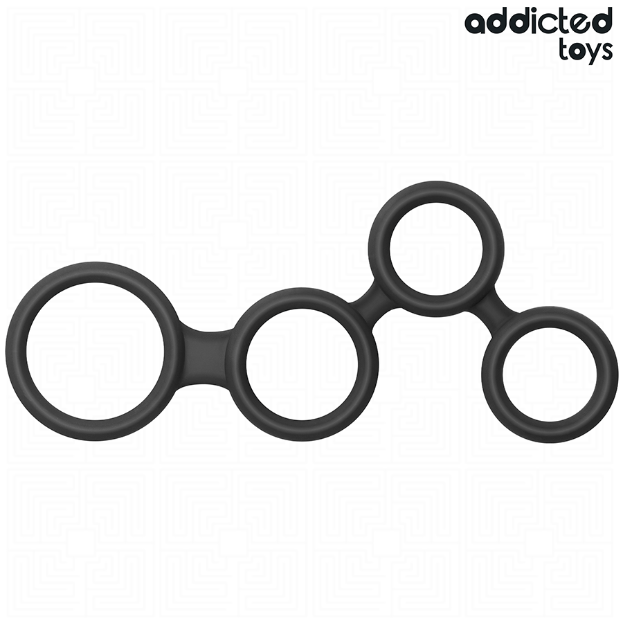 ADDICTED TOYS - ANELLO PER PENE CON DIVISORI PER TESTICOLI Addicted Toys