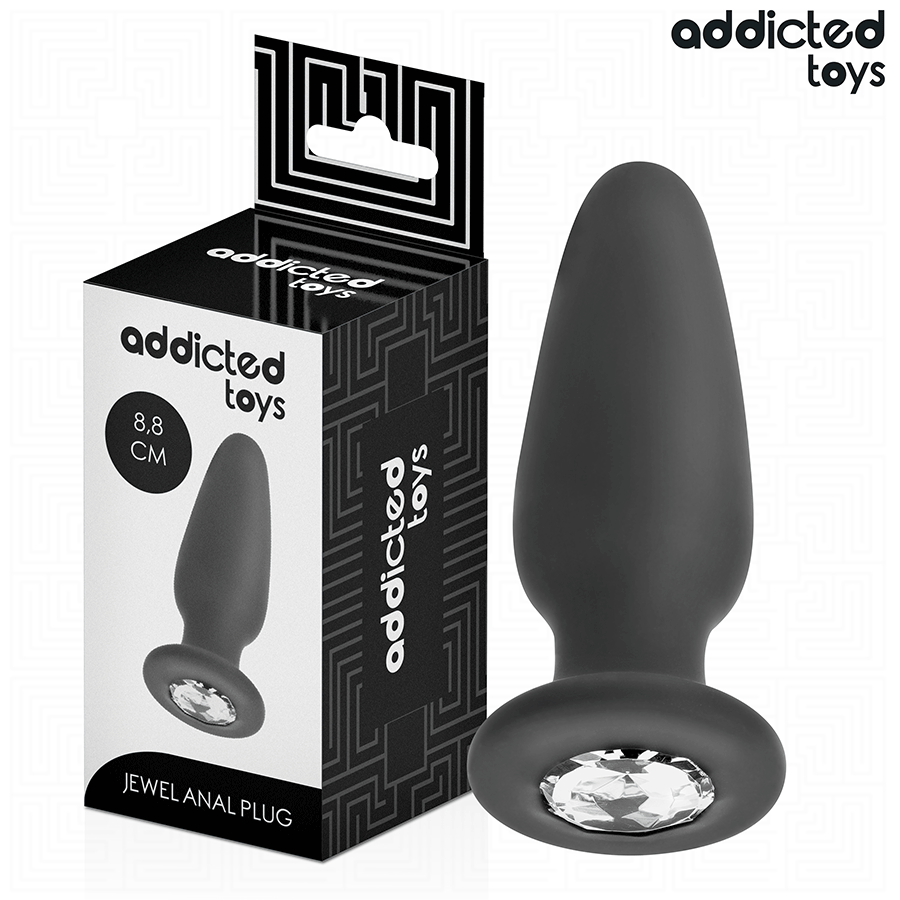 ADDICTED TOYS - PLUG ANALE CON GIOIELLO TAGLIA S 8,8 CM Addicted Toys