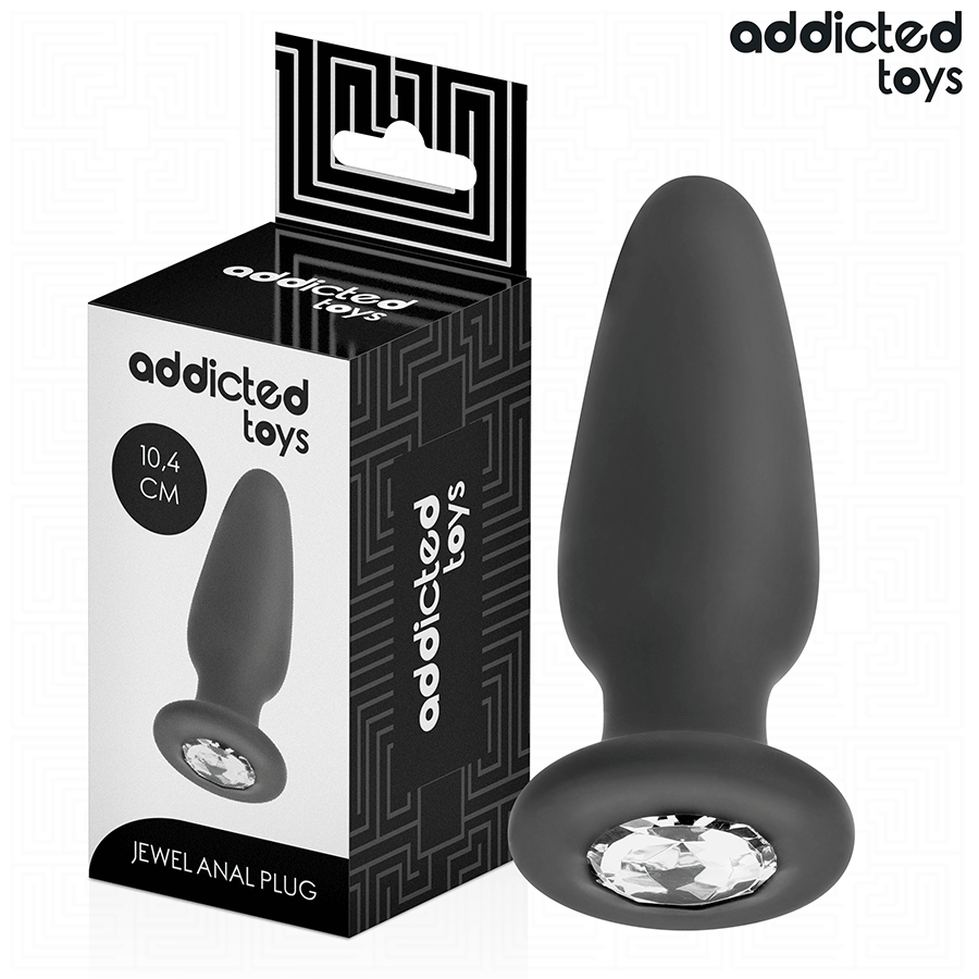 ADDICTED TOYS - PLUG ANALE CON GIOIELLO TAGLIA M 10,4 CM Addicted Toys
